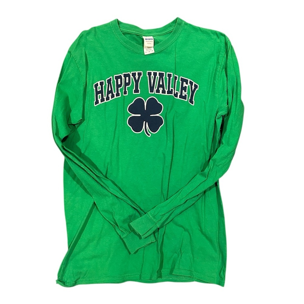 Green Long Sleeve Happy Valley St. Patrick’s Day Shirt
